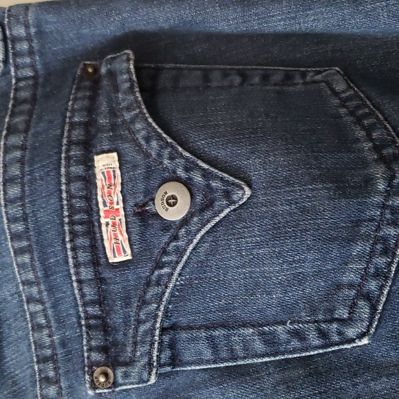 Hudson Curvy Low Rise Boot Cut Jeans With Lace Size 30 - Picture 6 of 15